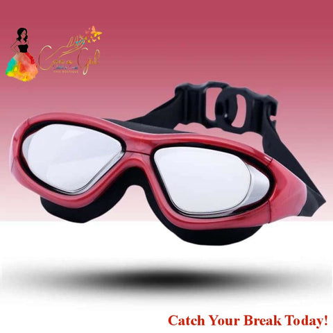 Catch A Break Anti-Fog Waterproof Swimming Goggles - 