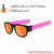 Catch A Break Bracelet Polarized Sunglasses - Red Mirrored -