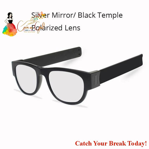 Catch A Break Bracelet Polarized Sunglasses - Silver 