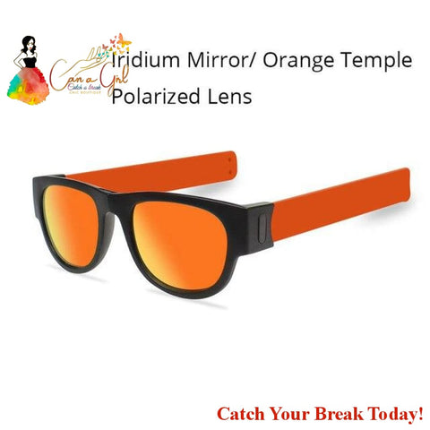 Catch A Break Bracelet Polarized Sunglasses - Red Mirrored 3