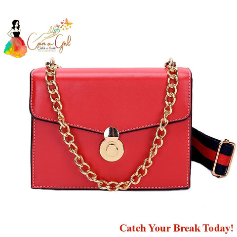 Catch A Break Crossbody Bag - Red - Purse,