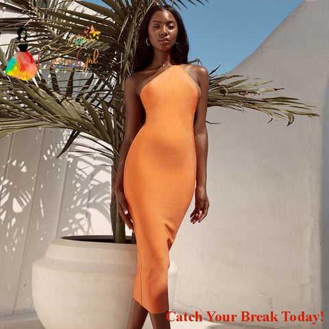 Catch A Break Elegant Pencil Dress - Clothing