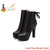 Catch A Break Fashionable Ankle Boots - Black / 4 - boots