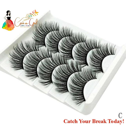 Catch A Break Natural Eyelashes/ Mink - 0.07mm / 15mm / 3