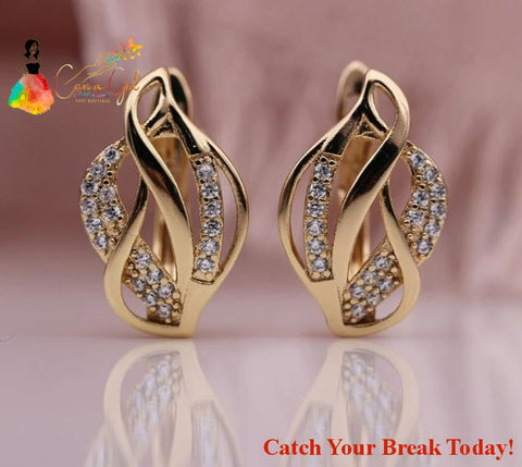 Catch A Break Natural Zircon Drop Earring - jewelry