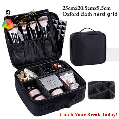 Catch A Break Professional Make Up Case - Mini black hard / 