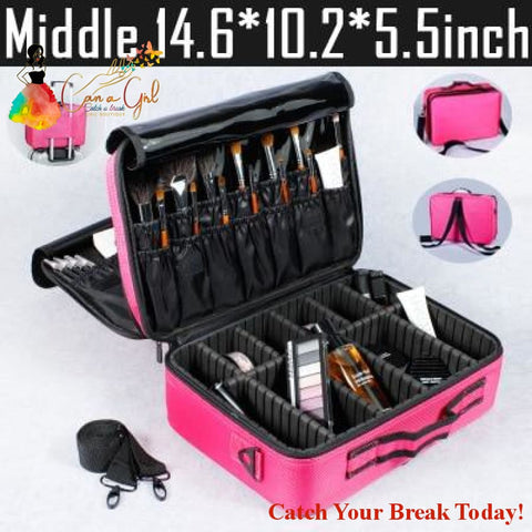 Catch A Break Professional Make Up Case - Middle 