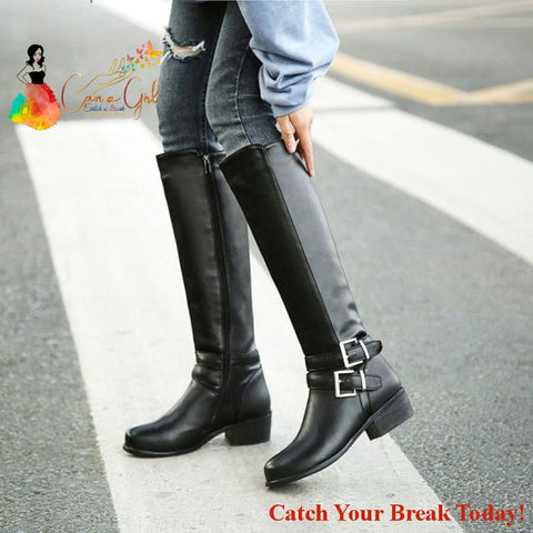 Catch A Break Ride Along Boots - Black / 3 - boots