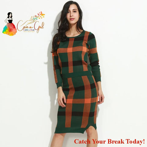 Catch A Break Sophisticated Sweater Dress - dresses,