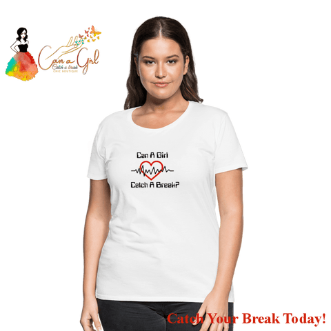 Catch A Break Tee - white / S - Women’s Premium T-Shirt