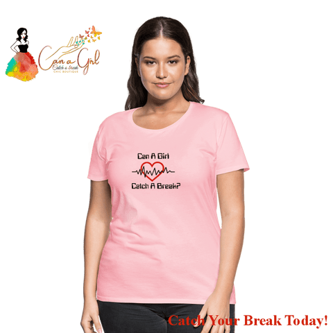 Catch A Break Tee - pink / S - Women’s Premium T-Shirt