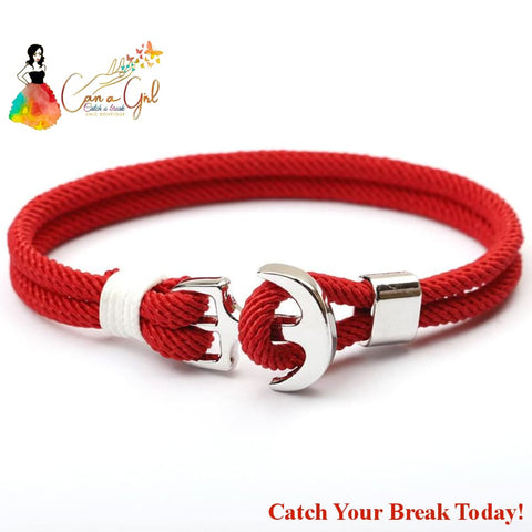 Catch a Break Thread Rope Charm Bracelets - jewelry