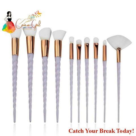 Catch A Break Unicorn Makeup Brushes - 02 - accessories