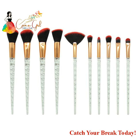 Catch A Break Unicorn Makeup Brushes - accessories