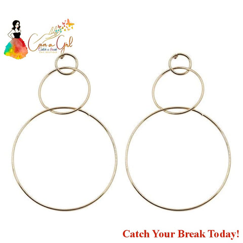 Catch A Break Vintage Pearl Earrings - Gold earrings 5 - 