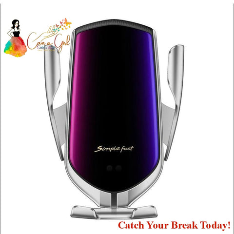 Catch A Break Wireless Phone Charger - Silver - accessories