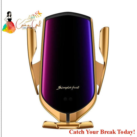 Catch A Break Wireless Phone Charger - Gold - accessories