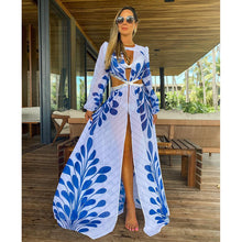Load image into Gallery viewer, Catch A Break Bikini Cover up Robe