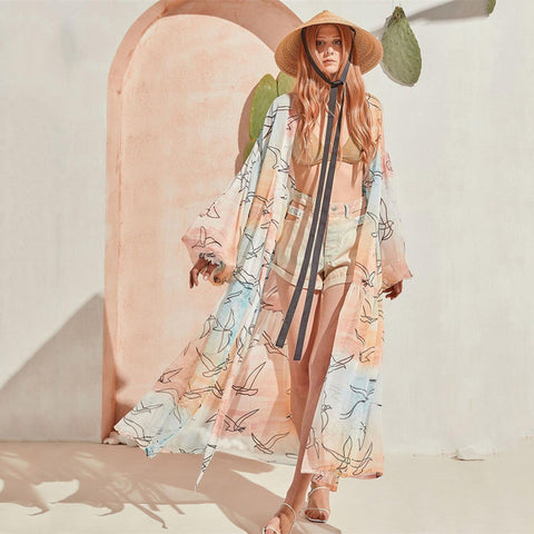 Catch A Break Bikini Cover up Robe