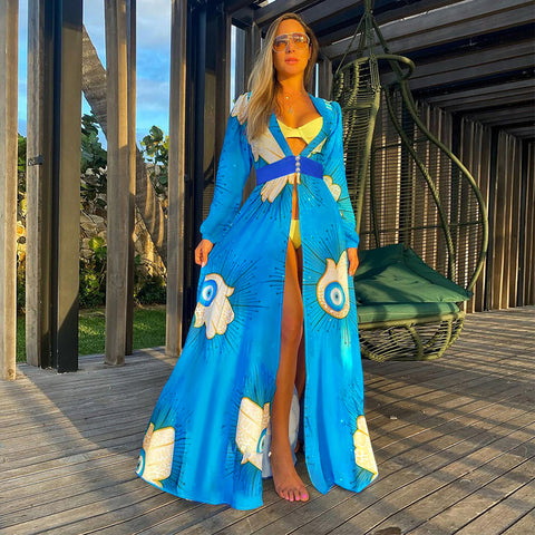 Catch A Break Bikini Cover up Robe