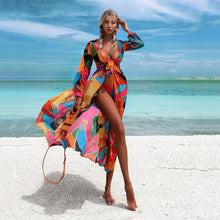 Load image into Gallery viewer, Catch A Break Bikini Cover up Robe