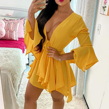 Load image into Gallery viewer, Catch A Break V Cut Casual Two-piece Set