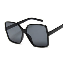 Load image into Gallery viewer, Catch A Break Black Oversized Sunglasses
