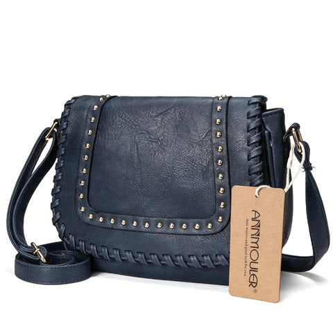 Catch A Break Leather Crossbody Bag