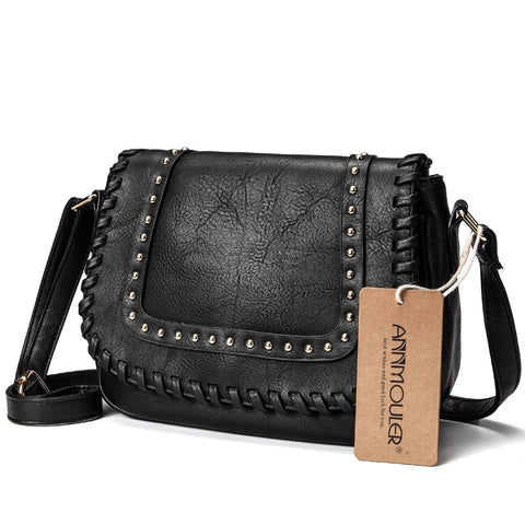 Catch A Break Leather Crossbody Bag