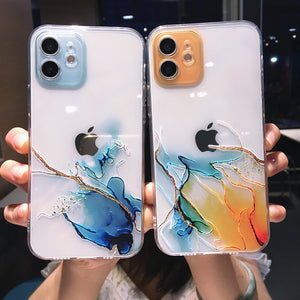 Catch A Break Water-Color iPhone Soft Shockproof Cover