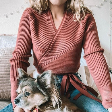 Catch A Break Wrap Me Up Sweater
