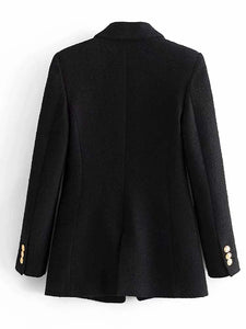 Catch A Break Double Breasted Woollen Blazer