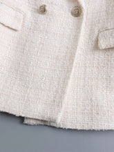 Load image into Gallery viewer, Catch A Break Tweed Blazer Coat
