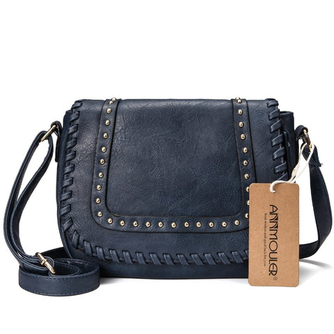 Catch A Break Leather Crossbody Bag