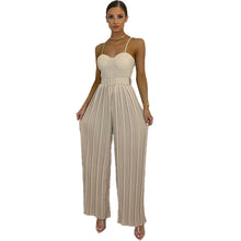 Load image into Gallery viewer, Catch A Break Pleated Jumpsuit