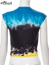 Load image into Gallery viewer, Catch A Break Crop Top V Neck Tee