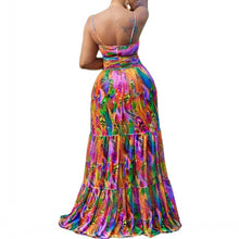 Load image into Gallery viewer, Catch A Break Spaghetti  Fairy Maxi Dress Ladies