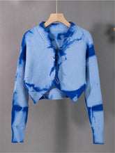 Load image into Gallery viewer, Catch A Break Pin Tie Dye Vintage Cardigan