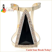 Load image into Gallery viewer, Catch A Break Bangles - Gold balck San jiao - jewelry