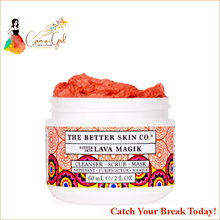 Load image into Gallery viewer, Catch A Break Better Skin Lava Magik: Cleanser - Scrub - 