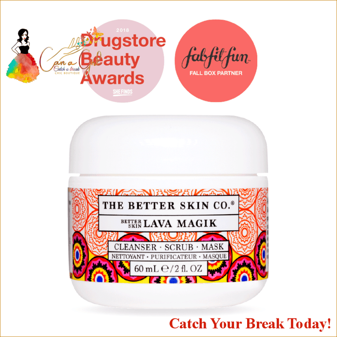 Catch A Break Better Skin Lava Magik: Cleanser - Scrub - 