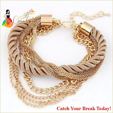 Catch A Break Charm Exaggerated Femme Bracelet - accessories
