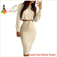Load image into Gallery viewer, Catch A Break Checker Print Drawstring Skirt - Khaki / XL / 