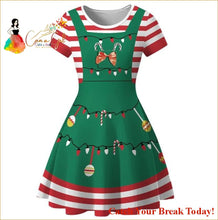 Load image into Gallery viewer, Catch A Break Christmas Dresses - 007 / M - Clothing