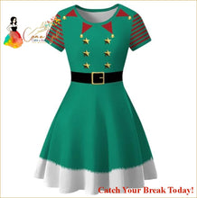 Load image into Gallery viewer, Catch A Break Christmas Dresses - 006 / M - Clothing