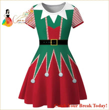 Load image into Gallery viewer, Catch A Break Christmas Dresses - 004 / M - Clothing