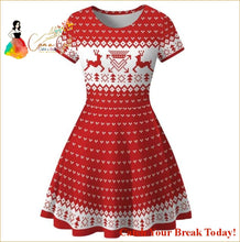 Load image into Gallery viewer, Catch A Break Christmas Dresses - 010 / M - Clothing