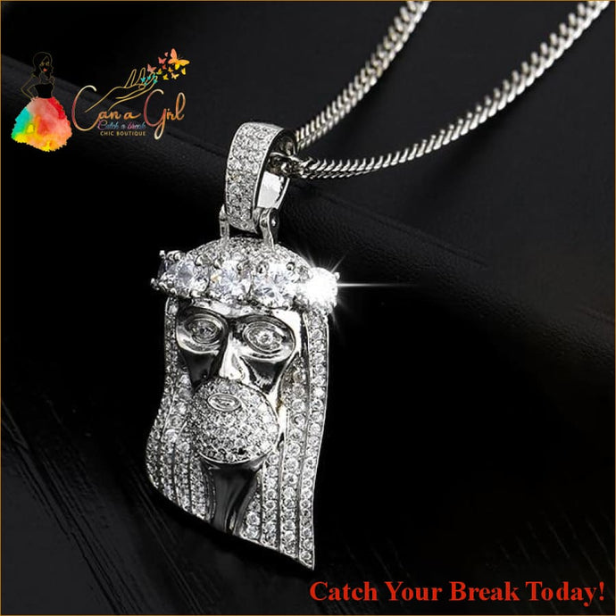 Catch A Break Cleopatra Religious Pendant Necklace - 