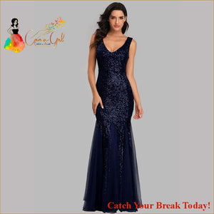 Catch A Break Cocktail Dress - Navy Blue / 6 - Clothing