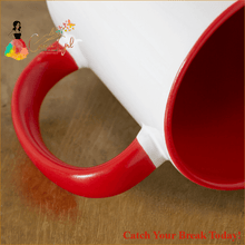 Load image into Gallery viewer, Catch A Break Contrast Coffee Mug - Contrast Coffee Mug | 